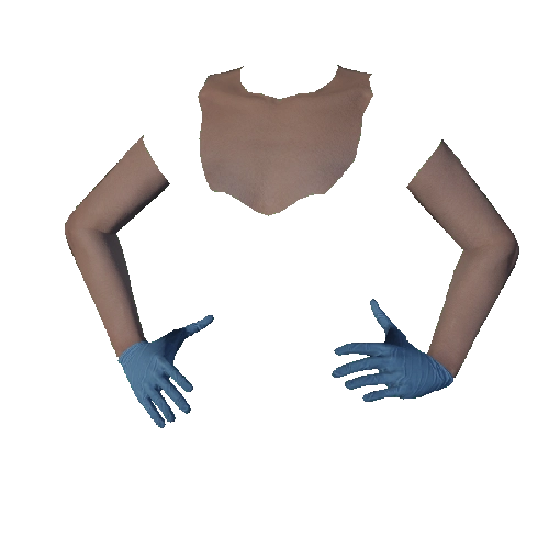Blue Surgical Gloves