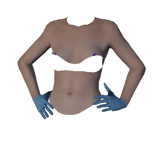 Blue Surgical Gloves