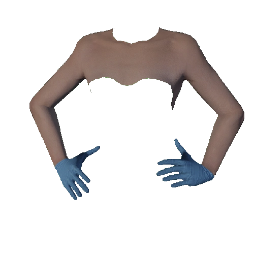 Blue Surgical Gloves
