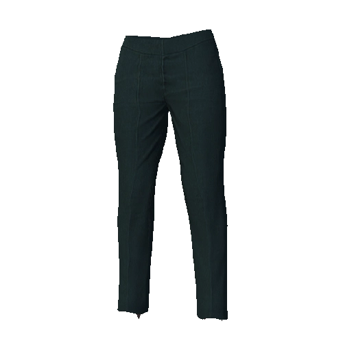 Teal Regular Suit Pants