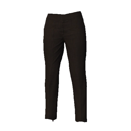 Brown Regular Suit Pants