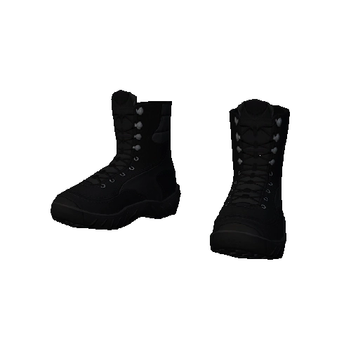 Black Tactical Boots