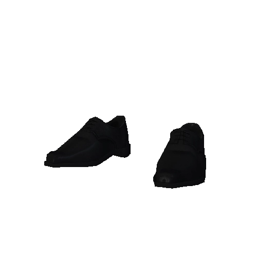 All Black Oxfords