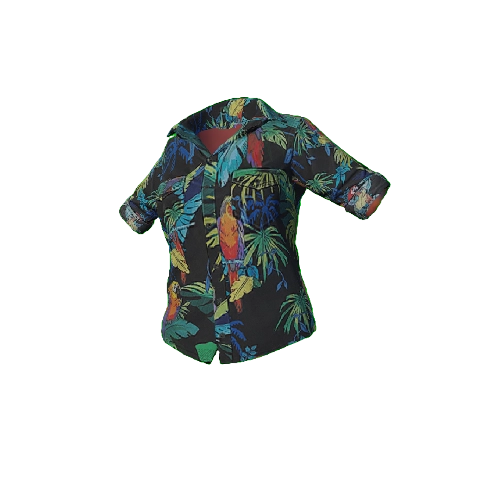 Parrot Print Shirt