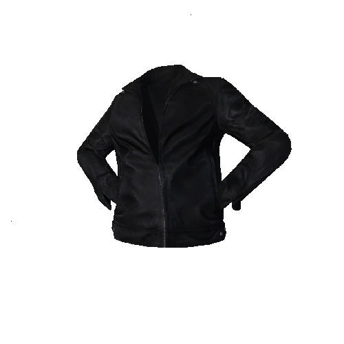 Full Black Leather Jacket