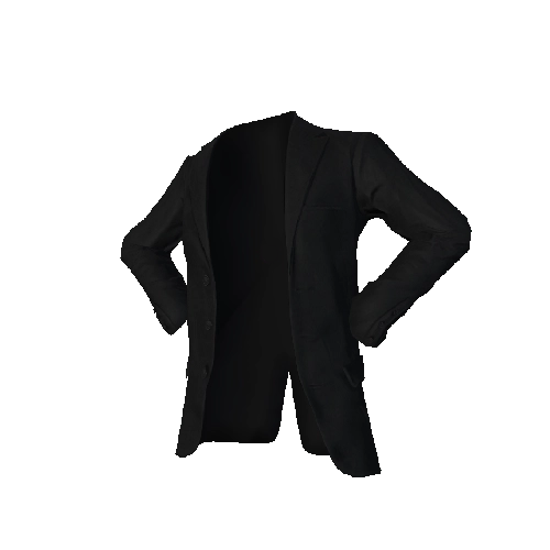 Black Scruffy Jacket