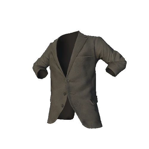 Beige Rolled Jacket