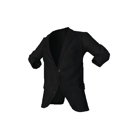 Black Rolled Jacket