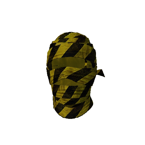 Hazard Tape Mask