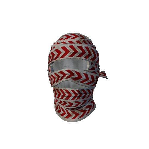 Red Arrow Tape Mask