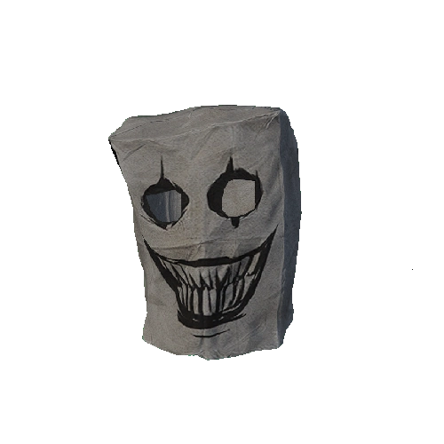Manic Paper Bag Mask