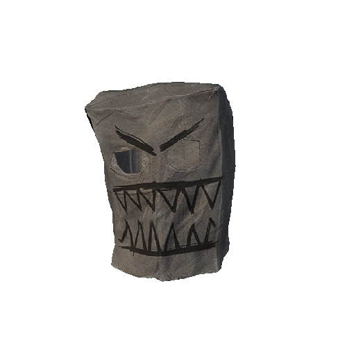 Fury Paper Bag Mask