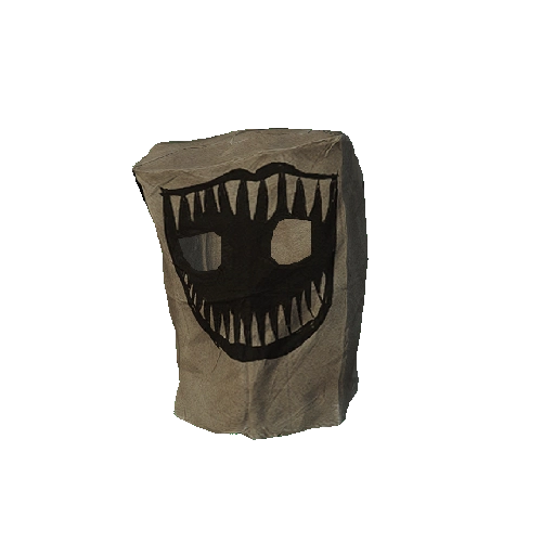 Mouth Paper Bag Mask