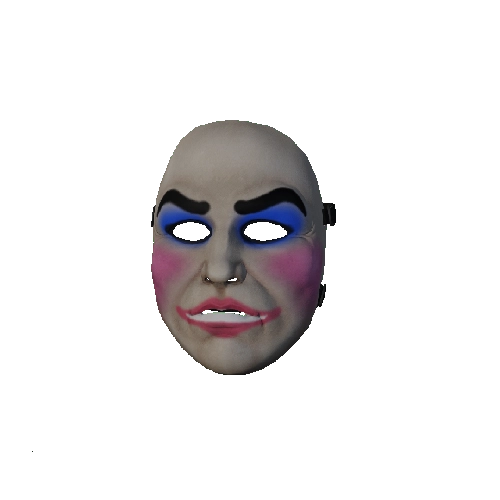 Puppet Plastic Face Mask