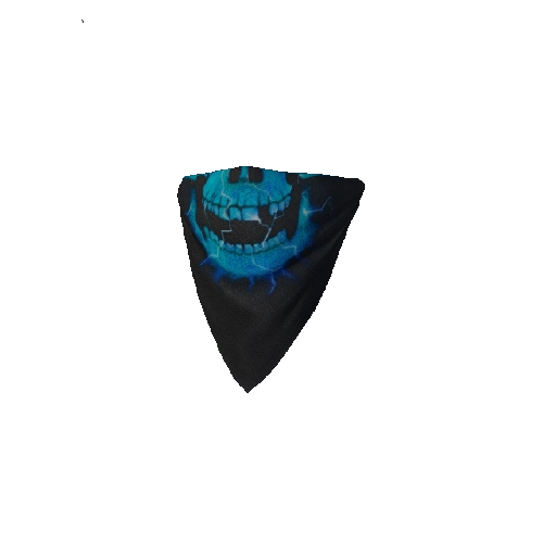 Electric Skull Face Bandana