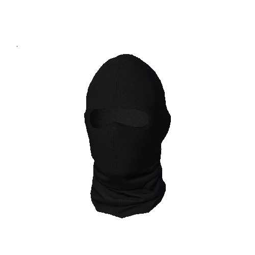 Black Tight Ski Mask