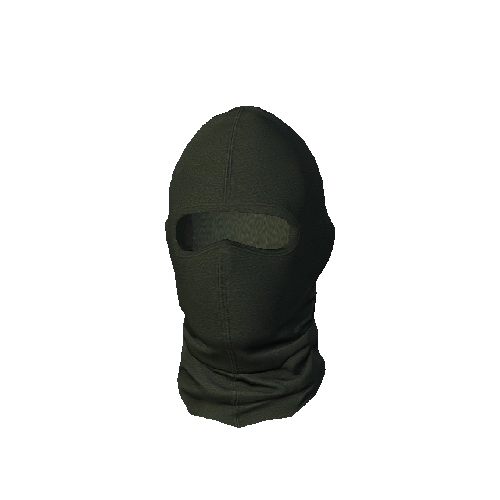 Green Tight Ski Mask