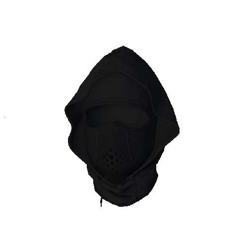 Black Hooded Ski Mask