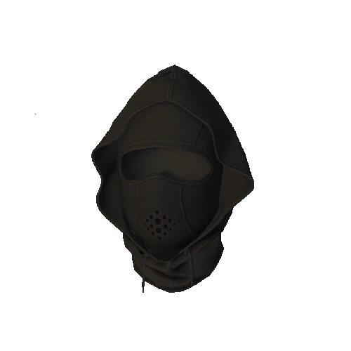 Khaki Hooded Ski Mask