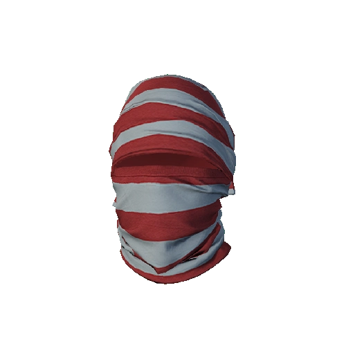 Stripy T-Shirt Mask