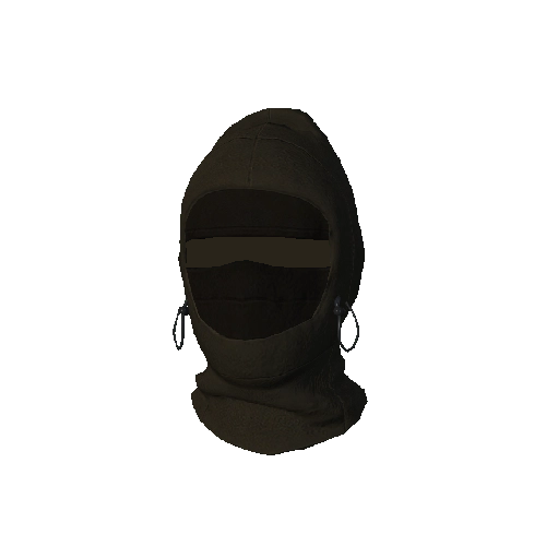 Khaki Toggle Ski Mask