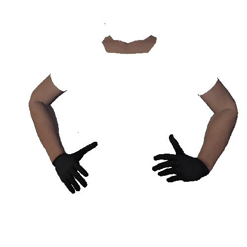 Black Woolen Gloves