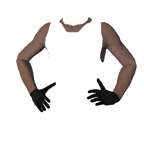 Black Woolen Gloves