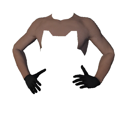 Black Woolen Gloves