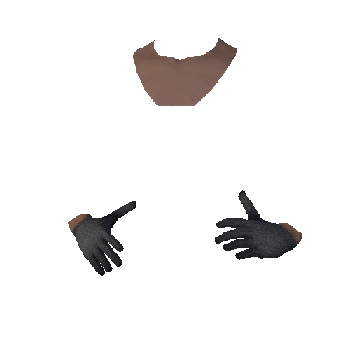 Gray Woolen Gloves