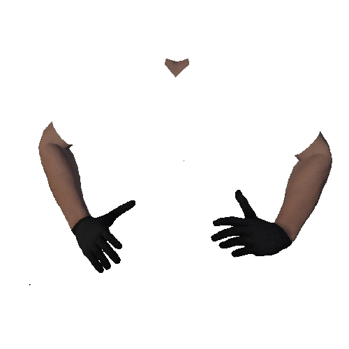 Black Woolen Gloves
