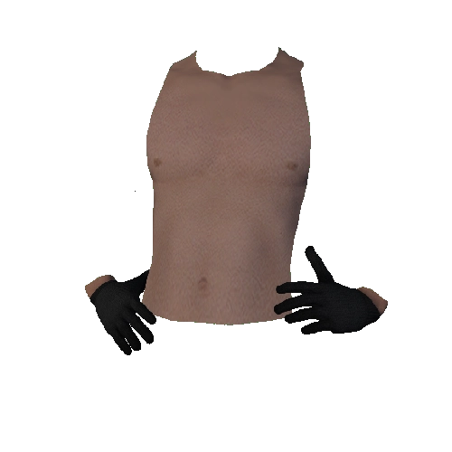 Black Woolen Gloves