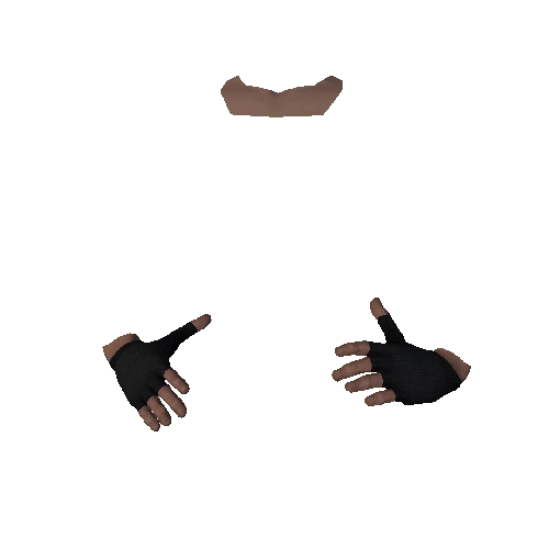 Black Fingerless Gloves