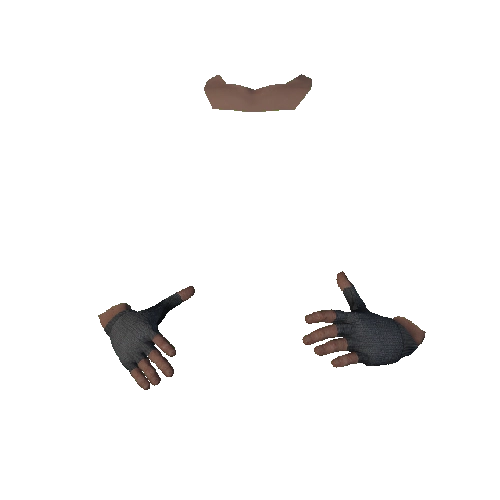 Gray Fingerless Gloves