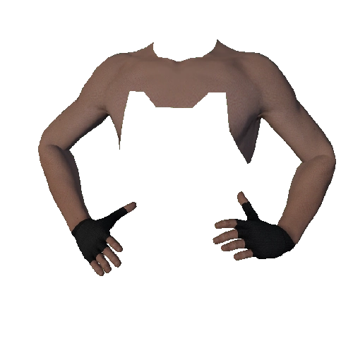 Black Fingerless Gloves