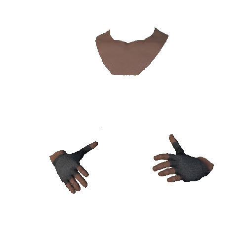Gray Fingerless Gloves