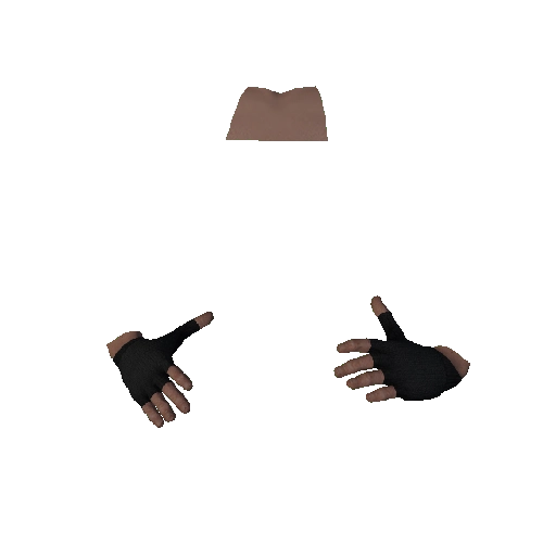 Black Fingerless Gloves