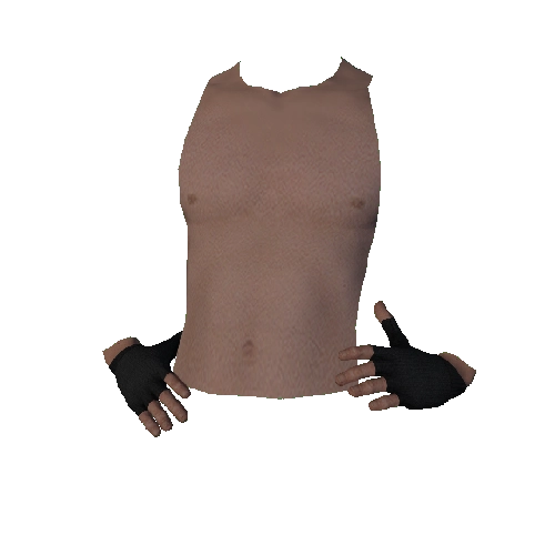 Black Fingerless Gloves