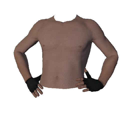 Black Fingerless Gloves