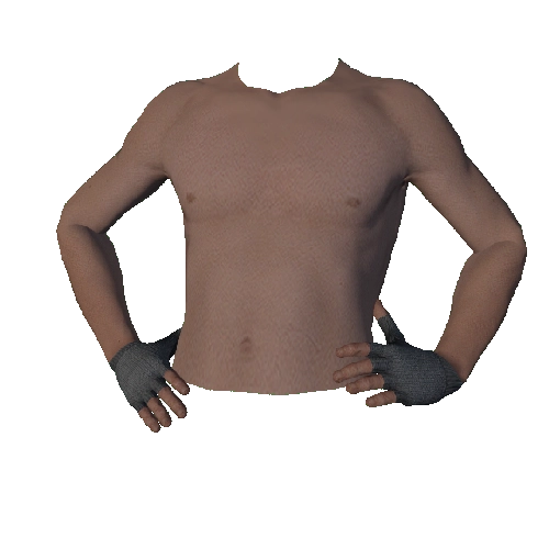 Gray Fingerless Gloves