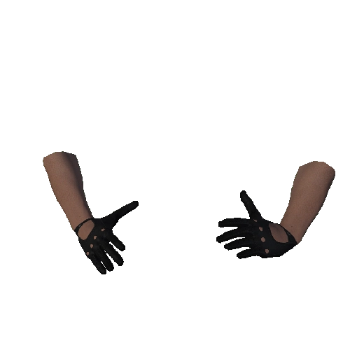 Black Driving Gloves