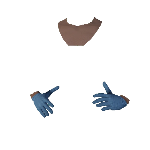 Blue Surgical Gloves