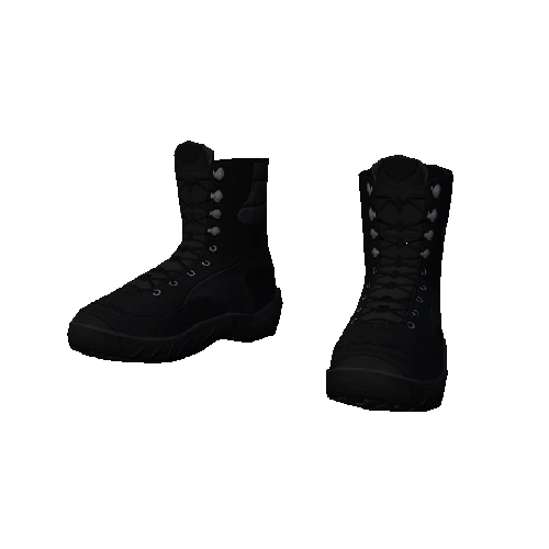 Black Tactical Boots