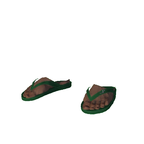 Perseus Green Flip-Flops
