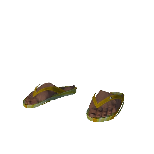 Prolaps Yellow Flip-Flops
