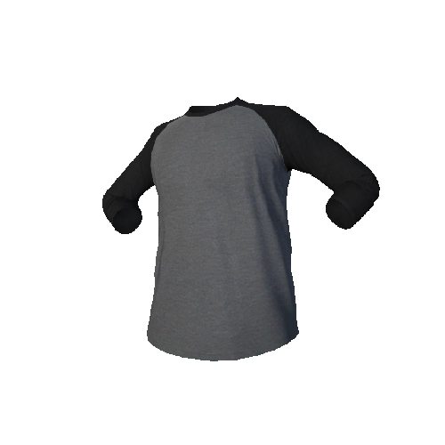 Charcoal Two-Tone Tee