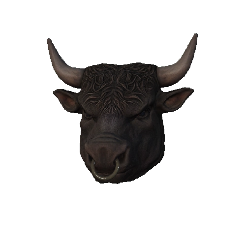Brown Bull Mask