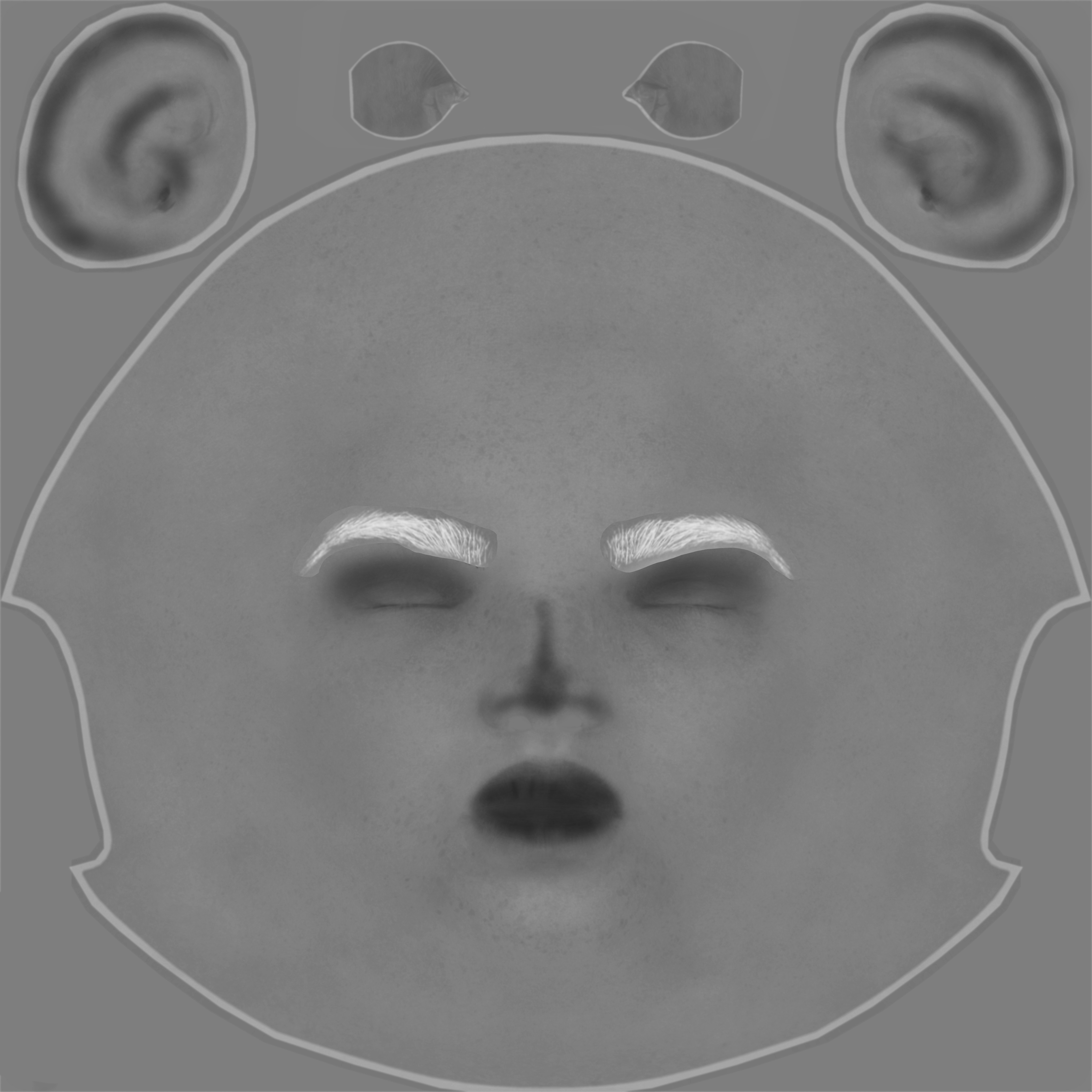 更改后的粗糙度贴图