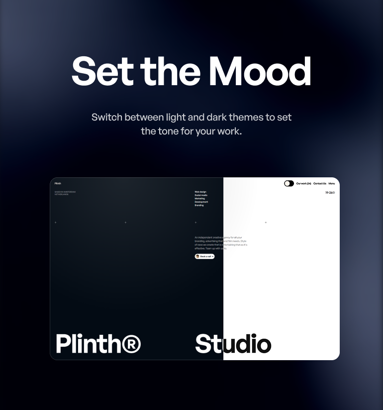 Plinth - Creative Agency & Portfolio HTML Template