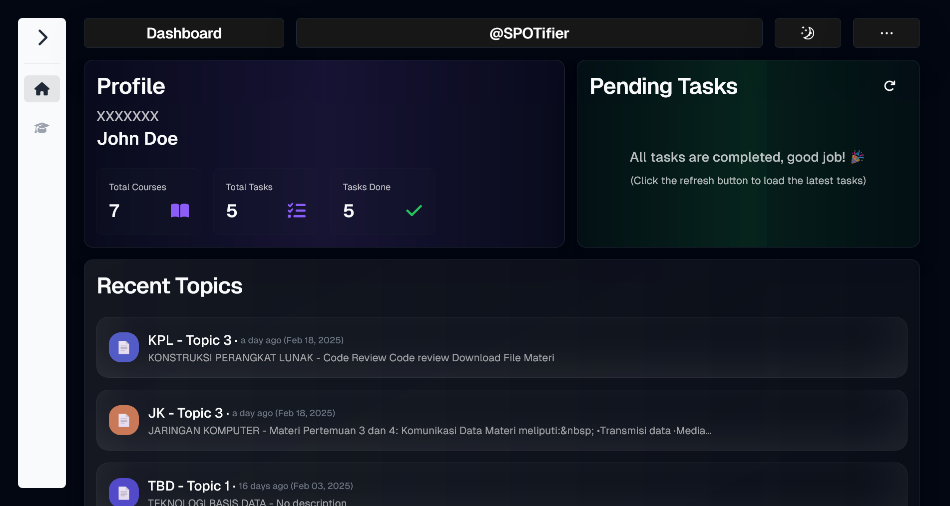 SPOTifier Screenshot 1
