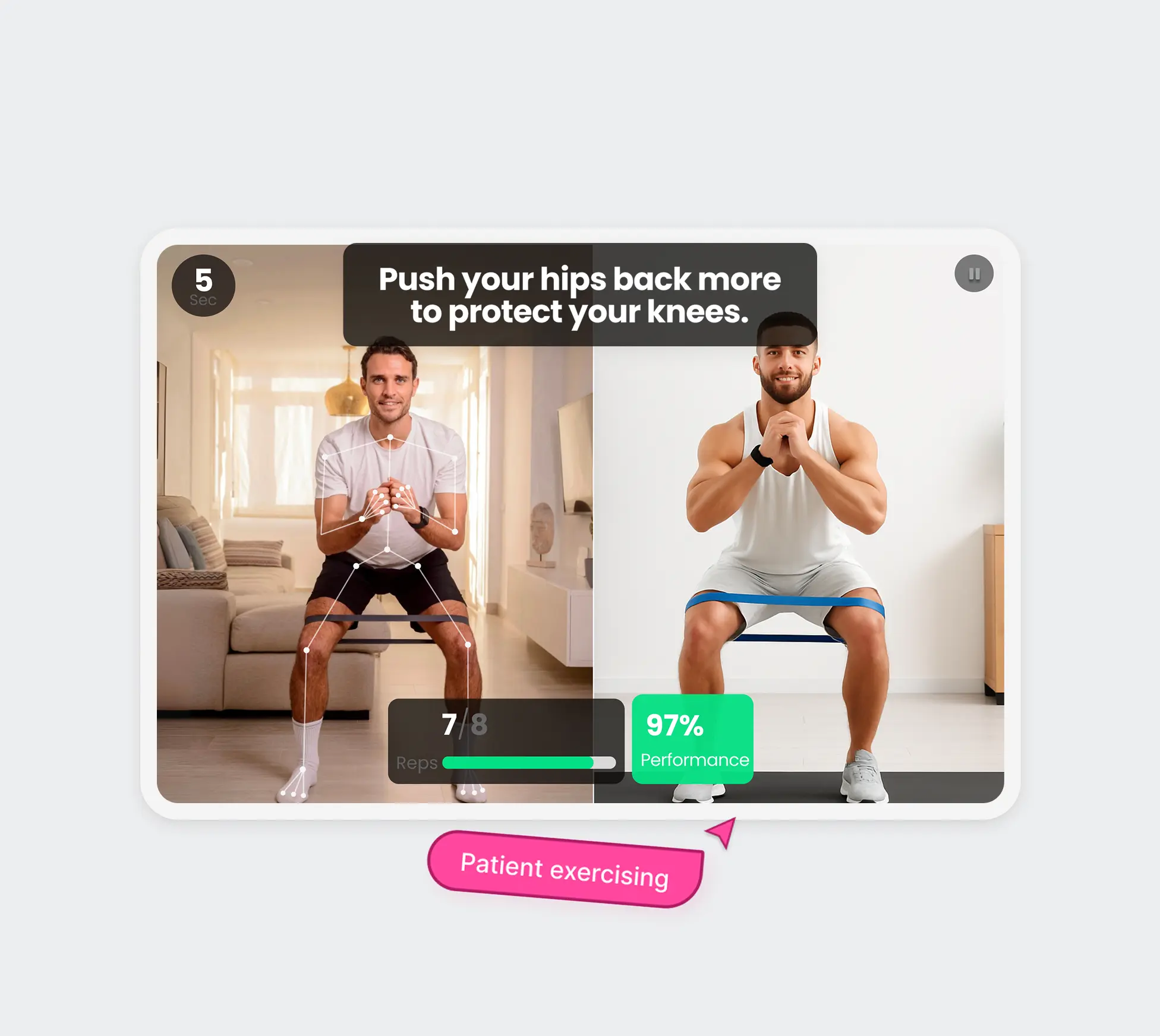 Movement tracking preview